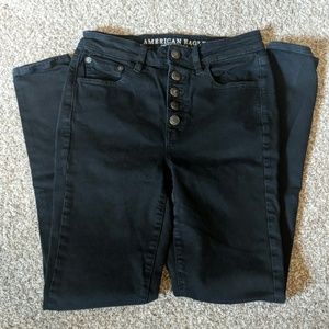 💜Black American eagle jeans💜
